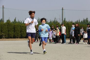 ランニングクリニックの様子