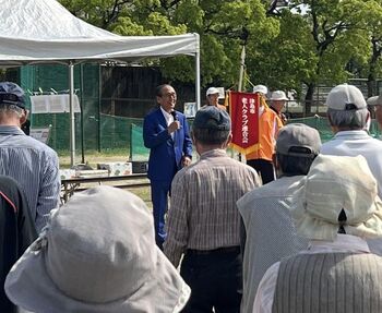 津島市老人クラブ連合会第17回グラウンドゴルフ大会