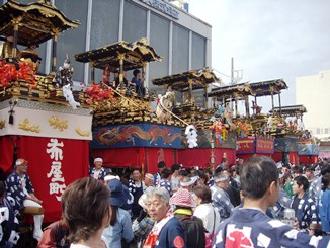 秋まつり駅前